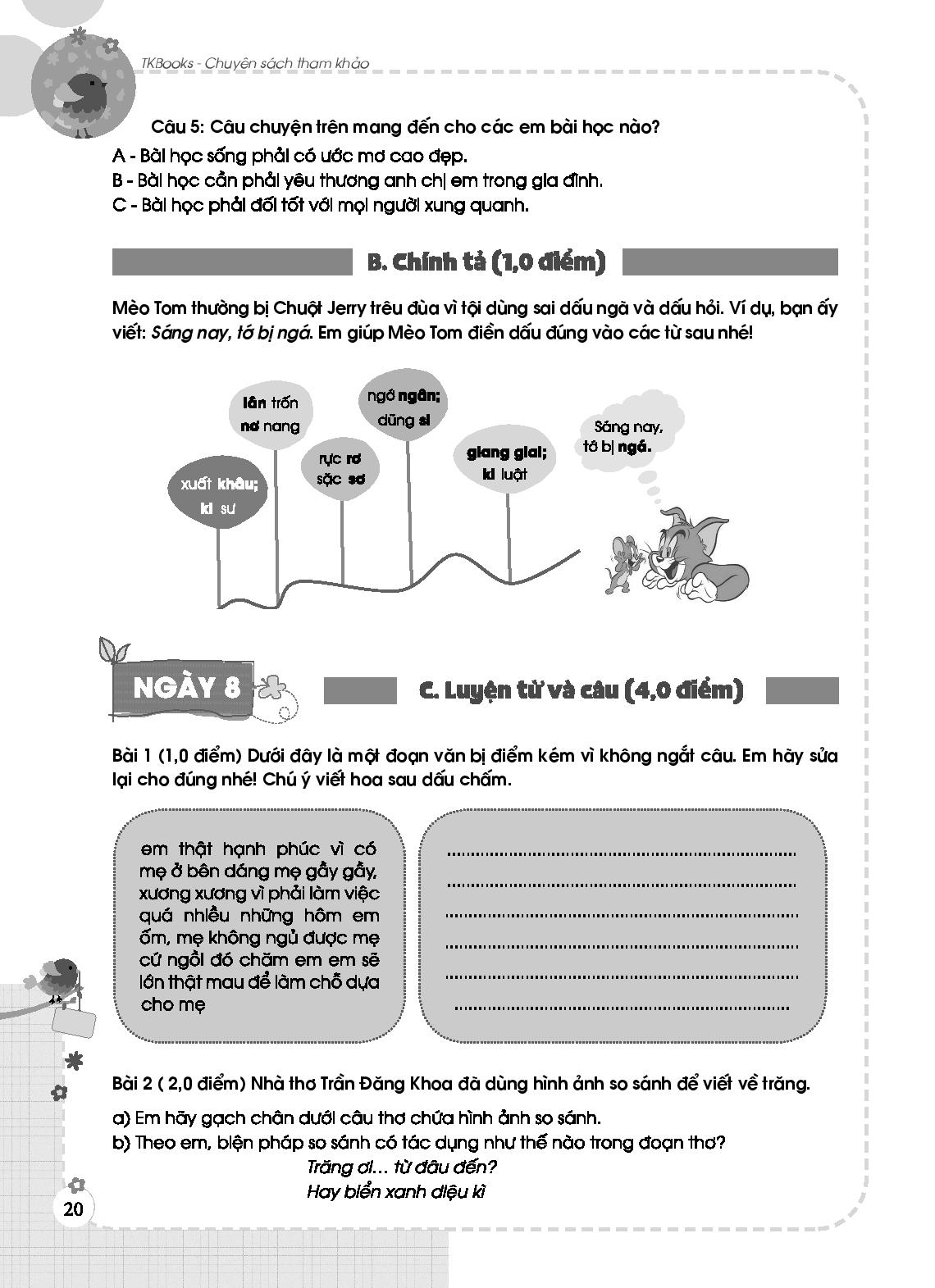 99 ngày em giỏi tiếng việt - lớp 3 - Ảnh 9