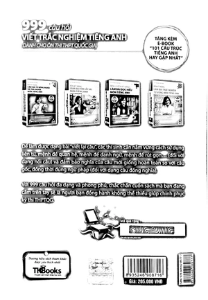 999 câu hỏi viết trắc nghiệm tiếng anh (dành cho ôn thi thpt quốc gia) - Ảnh 10