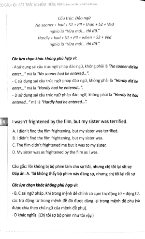 999 câu hỏi viết trắc nghiệm tiếng anh (dành cho ôn thi thpt quốc gia) - Ảnh 7