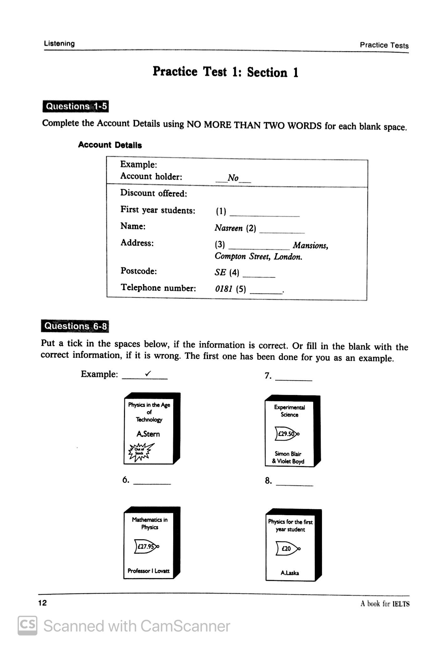 a book for ielts 2nd (+cd) - Ảnh 10