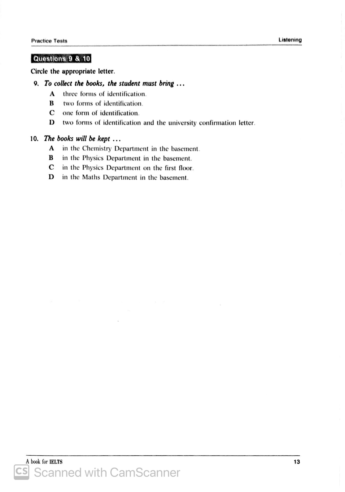 a book for ielts 2nd (+cd) - Ảnh 11