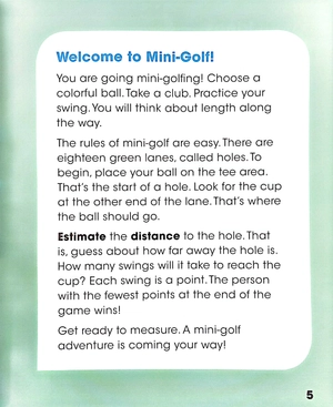 a day at mini-golf : what's the length? - Ảnh 5