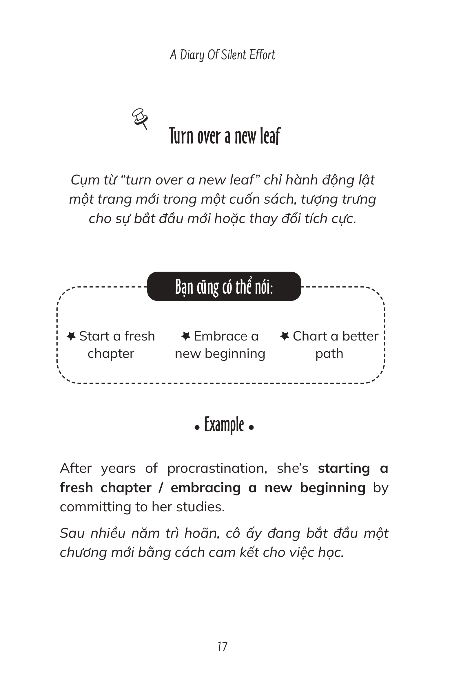 A Diary Of Silent Effort - Tôi Thích Dáng Vẻ Nỗ Lực Của Chính Mình - Song Ngữ Việt-Anh - Ảnh 6