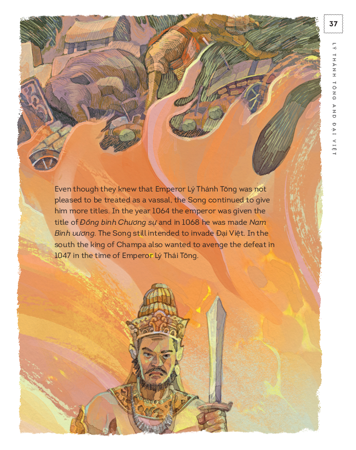 a history of vietnam in pictures (in colour) - lý thánh tông and đại việt - Ảnh 9