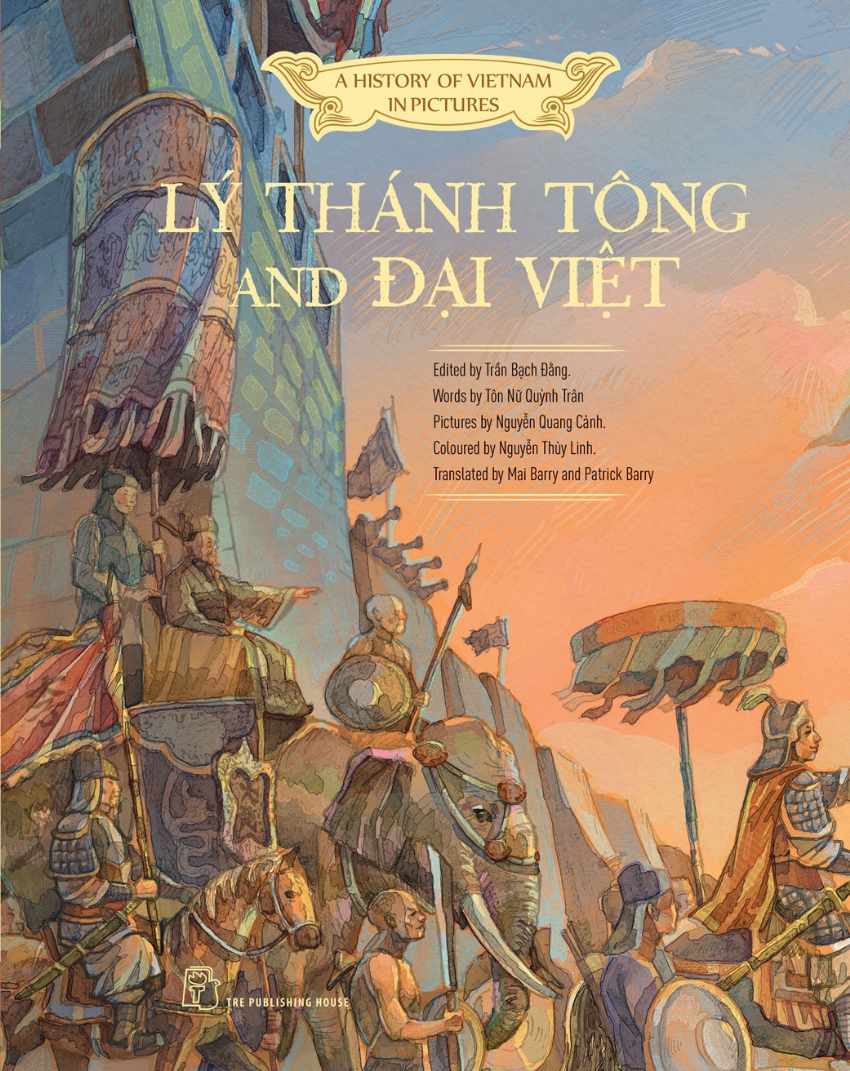 a history of vietnam in pictures (in colour) - lý thánh tông and đại việt - bìa cứng - Ảnh 2