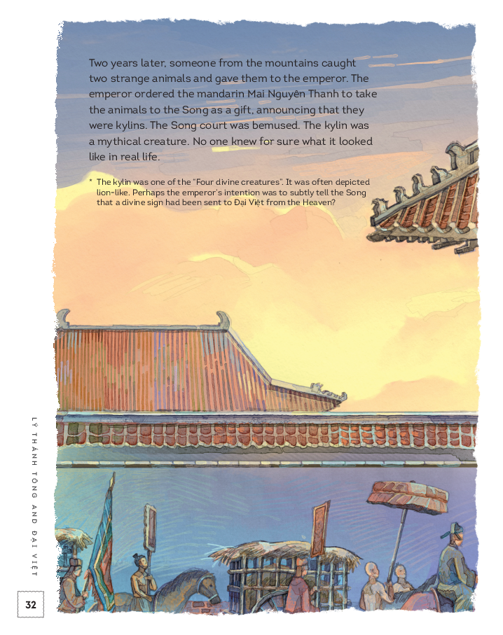 a history of vietnam in pictures (in colour) - lý thánh tông and đại việt - bìa cứng - Ảnh 5