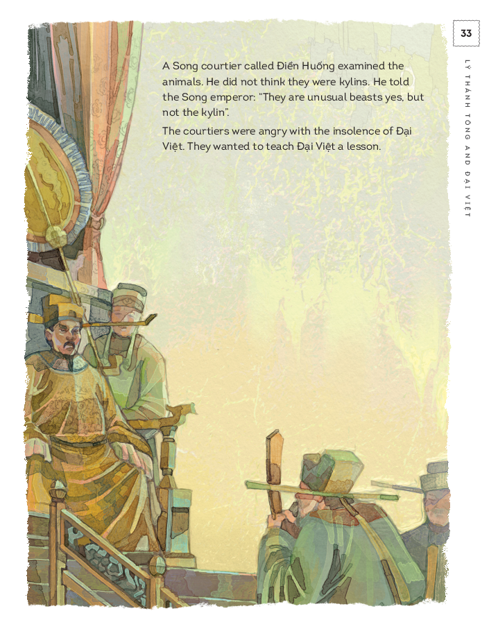 a history of vietnam in pictures (in colour) - lý thánh tông and đại việt - bìa cứng - Ảnh 6