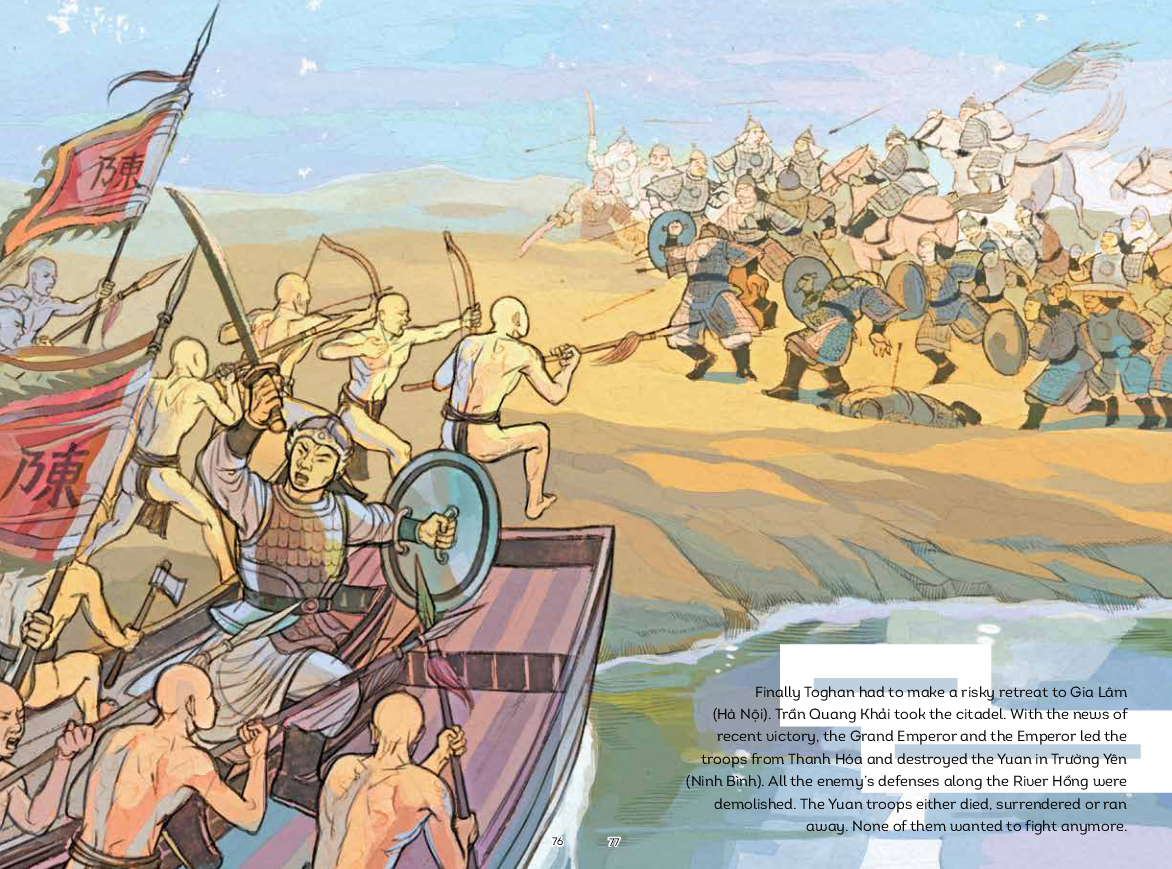 a history of vietnam in pictures (in colour) - the second victory against the mongols - Ảnh 4