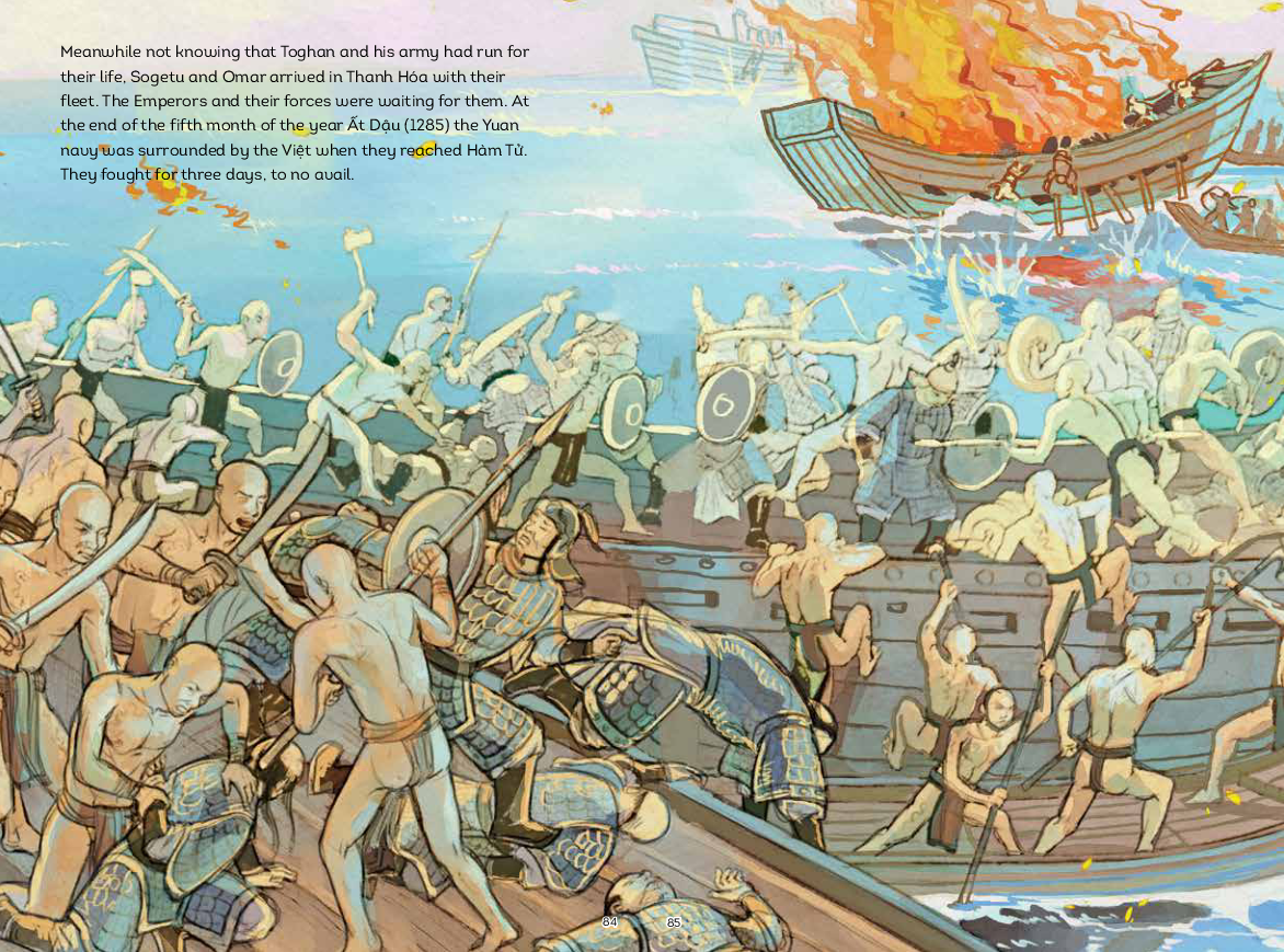 a history of vietnam in pictures (in colour) - the second victory against the mongols - Ảnh 8