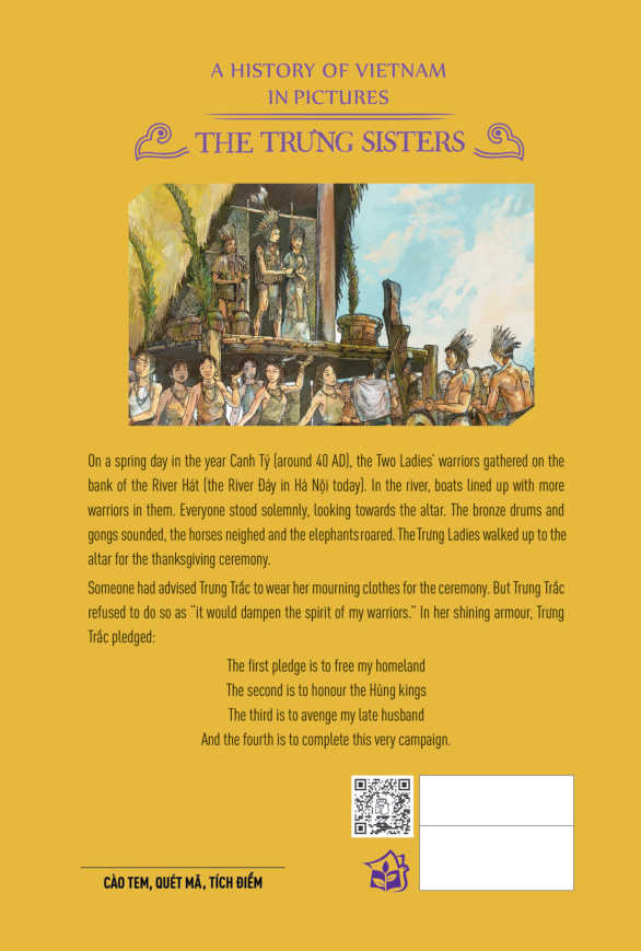 a history of vietnam in pictures (in colour) - the trưng sisters - Ảnh 9