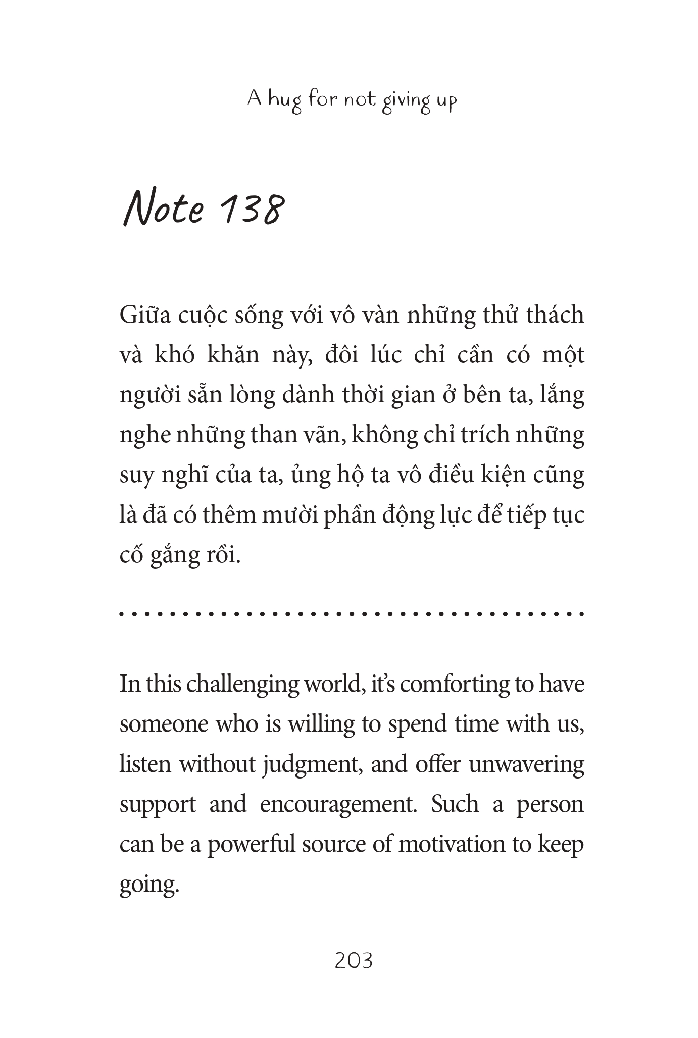 a hug for not giving up - gửi cậu một cái ôm vì đã không bỏ cuộc - song ngữ anh-việt - Ảnh 9