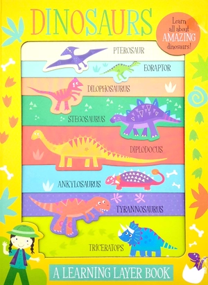 a learning layer book: dinosaur - Ảnh 2