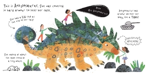 a lift the flat book - hello, mr dinosaur! - Ảnh 5
