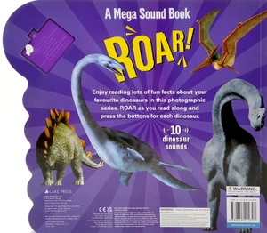 a mega sound book: roar! 10-button sound book - Ảnh 6