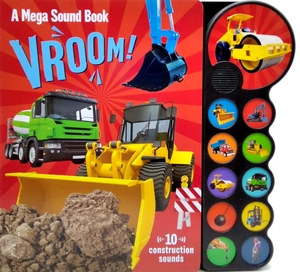 a mega sound book: vroom 10-button sound book - Ảnh 2