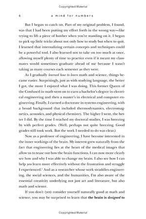 a mind for numbers: how to excel at math and science (even if you flunked algebra) - Ảnh 12