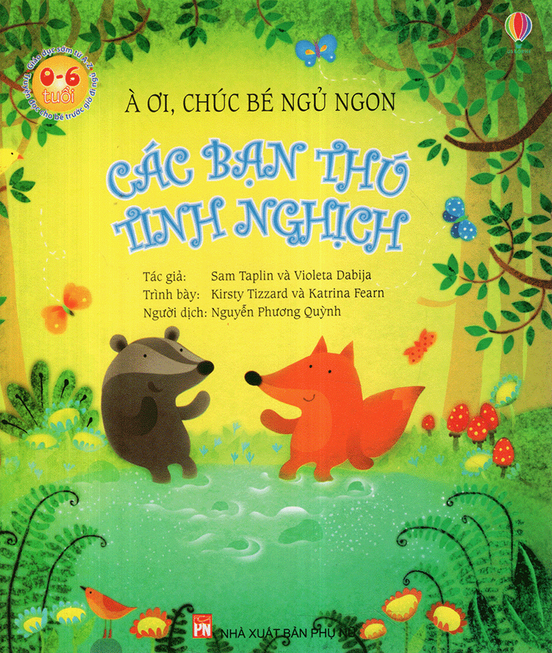 à ơi, chúc bé ngủ ngon - các bạn thú tinh nghịch (tái bản 2021) - Ảnh 2