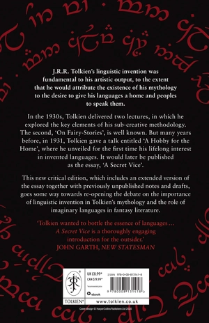 a secret vice: tolkien on invented languages - Ảnh 10