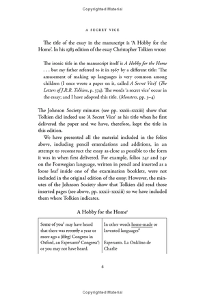 a secret vice: tolkien on invented languages - Ảnh 6