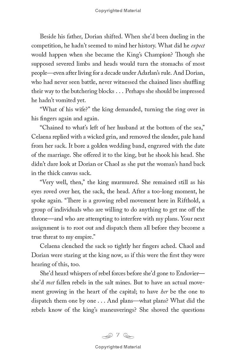 A Throne Of Glass - Crown Of Midnight - Ảnh 14