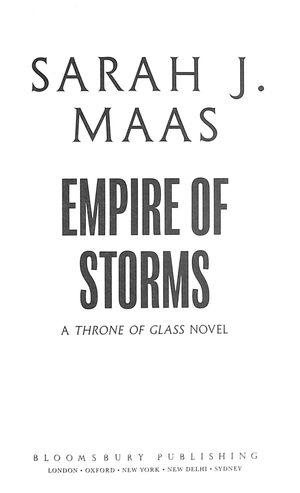 a throne of glass - empire of storms - Ảnh 3