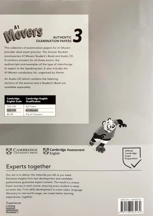 a1 movers 3 answer booklet: authentic examination papers - Ảnh 11