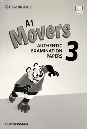 a1 movers 3 answer booklet: authentic examination papers - Ảnh 2