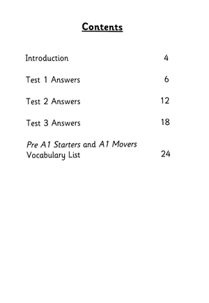 a1 movers 3 answer booklet: authentic examination papers - Ảnh 3