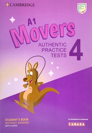 a1 movers 4 authentic practice tests: student's book without answers with audio - fahasa reprint edition - Ảnh 2
