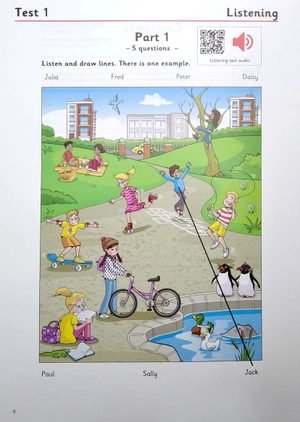 a1 movers 4 authentic practice tests: student's book without answers with audio - fahasa reprint edition - Ảnh 4