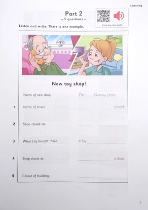 a1 movers 4 authentic practice tests: student's book without answers with audio - fahasa reprint edition - Ảnh 5