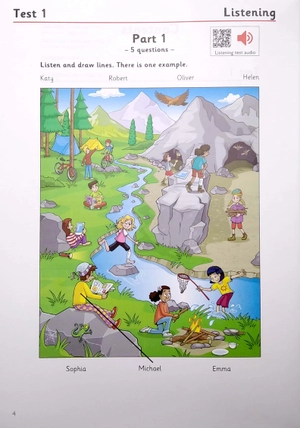 a2 flyers 4 authentic practice tests: student's book without answers with audio - fahasa reprint edition - Ảnh 4