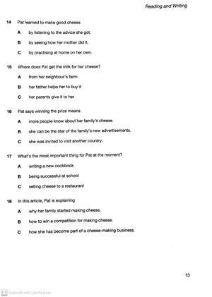 a2 key for schools 1 for the revised 2020 exam student's book with answers with audio with resource bank: authentic practice tests (ket practice tests) - Ảnh 12