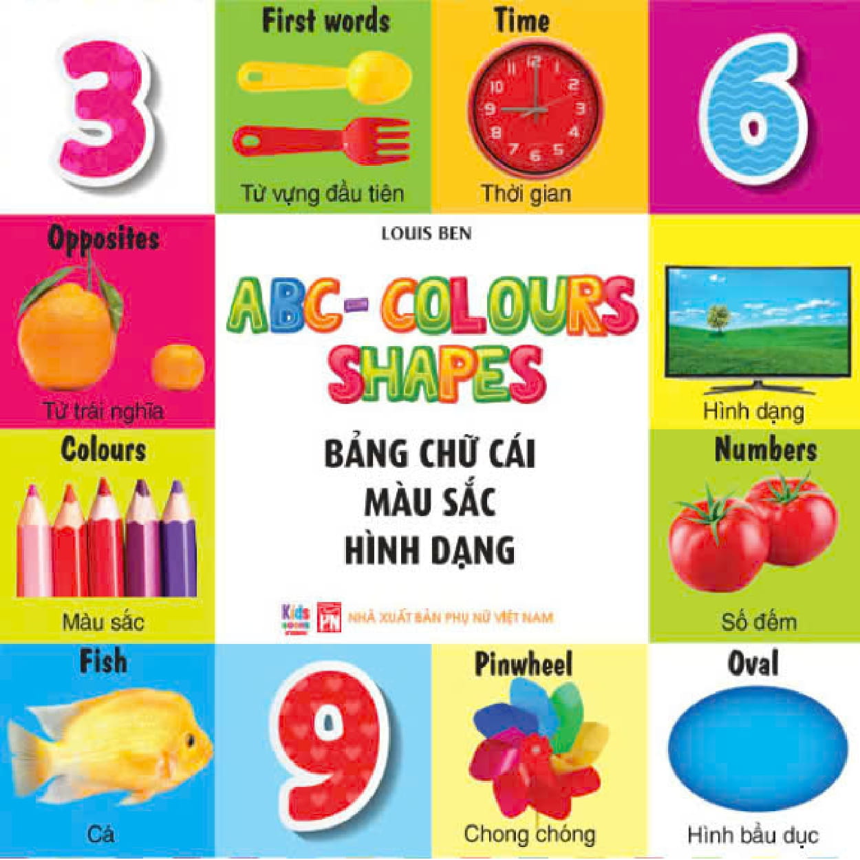 abc-colours-shapes - bảng chữ cái-màu sắc-hình dạng - Ảnh 2