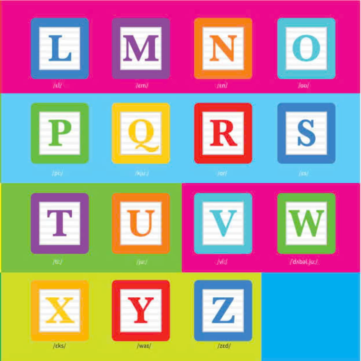 abc-colours-shapes - bảng chữ cái-màu sắc-hình dạng - Ảnh 4