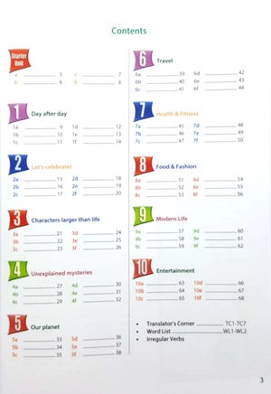 access grade 7 workbook - Ảnh 3