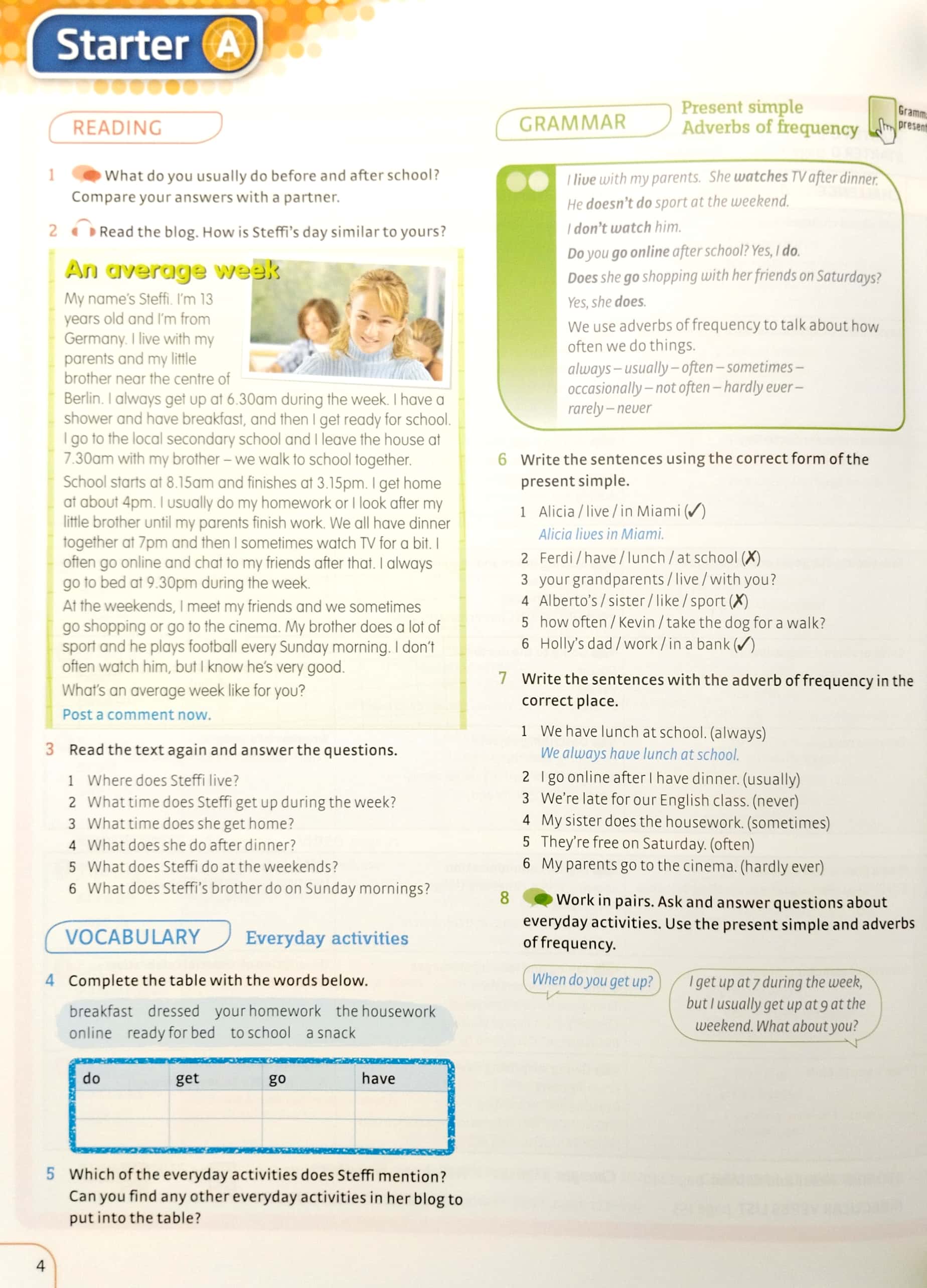 achievers grade 8 student's book with clil book - Ảnh 5