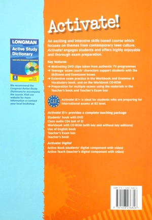 activate! b1+ pack 3 new editon student book w/activebook + workbook (w/key) w/cd-rom - Ảnh 6