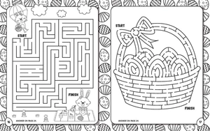 activity fun pack - easter mazes - Ảnh 3