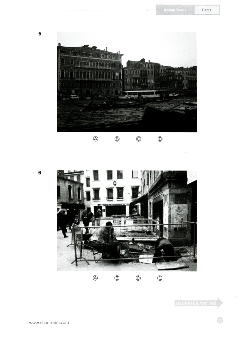 actual tests part 1,2 (kèm cd) - Ảnh 5