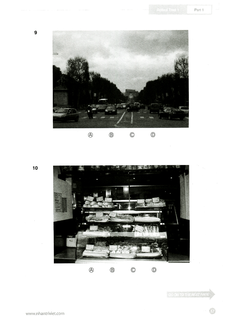 actual tests part 1,2 (kèm cd) - Ảnh 7