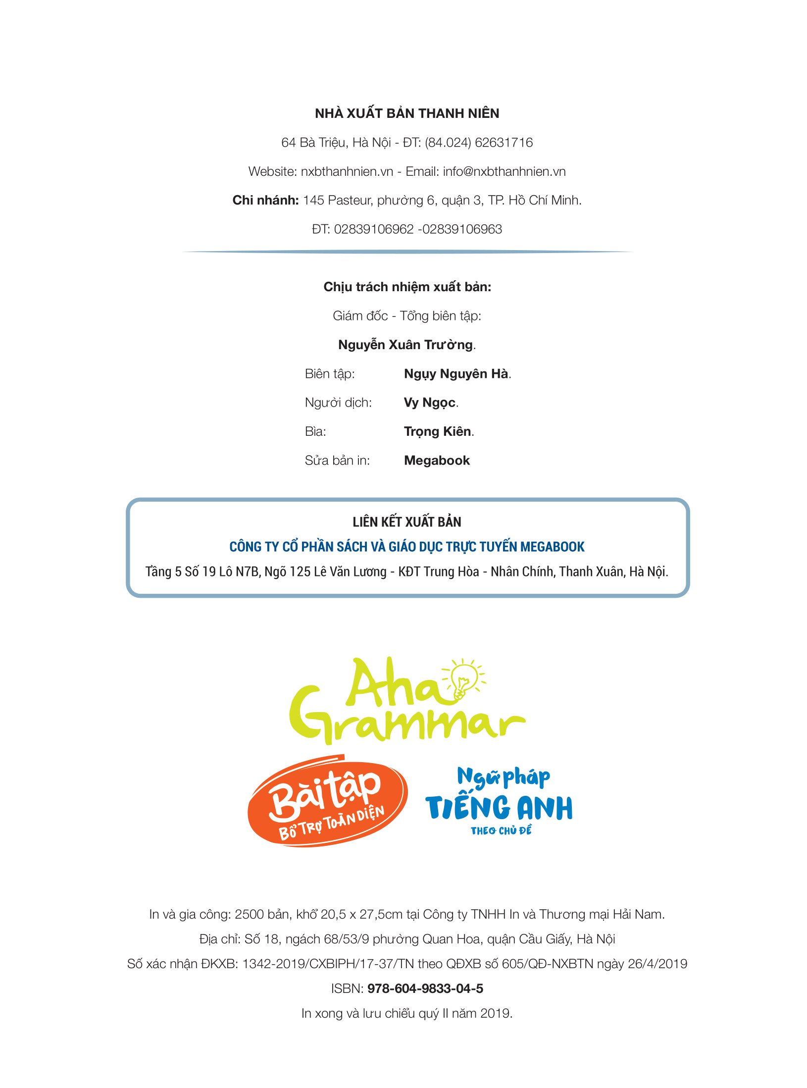 aha grammar bài tập bổ trợ toàn diện ngữ pháp tiếng anh lớp 3 (theo chủ đề) - Ảnh 12