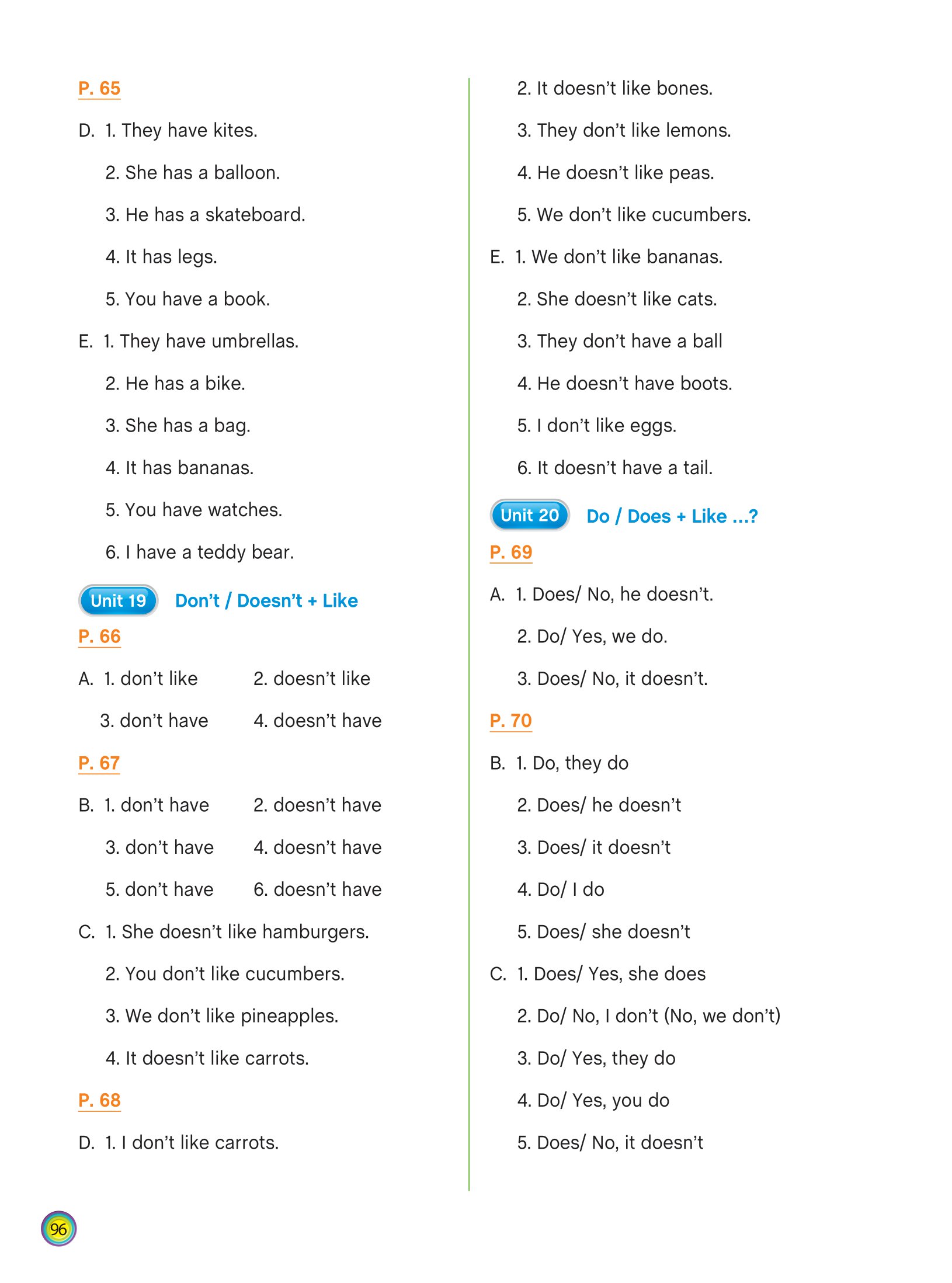 aha grammar bài tập bổ trợ toàn diện ngữ pháp tiếng anh lớp 3 (theo chủ đề) - Ảnh 8