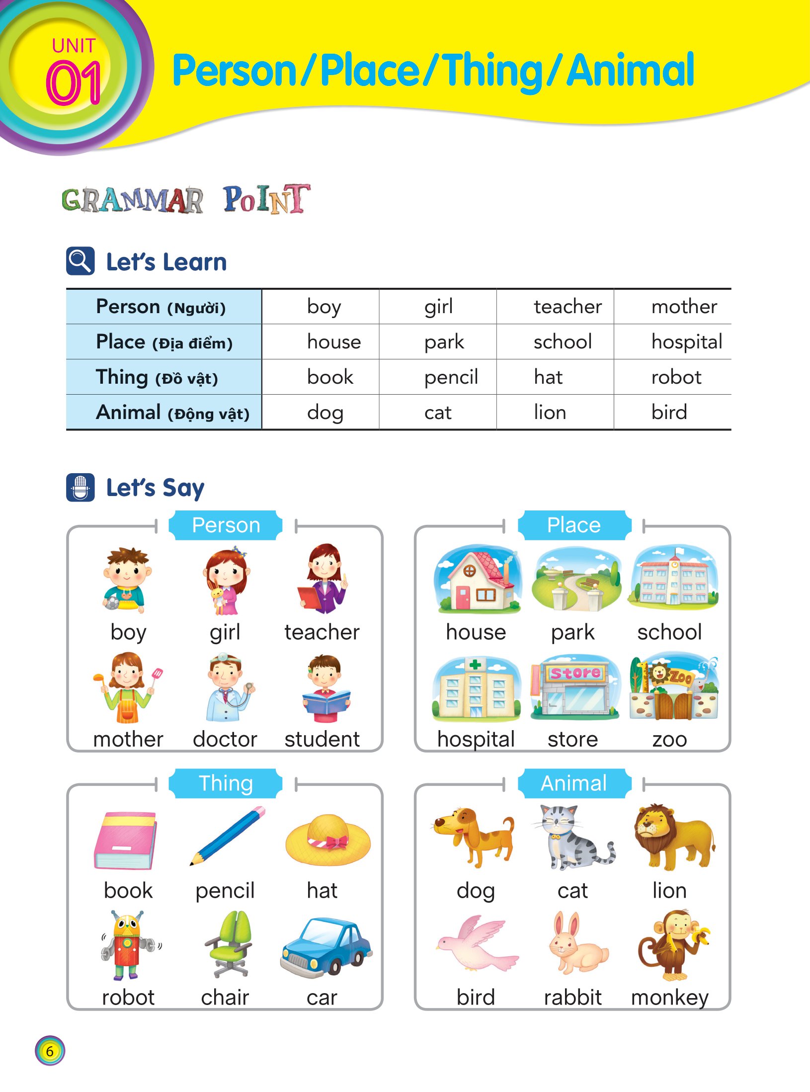 aha grammar học nhanh toàn diện ngữ pháp tiếng anh lớp 3 theo chủ đề - Ảnh 7