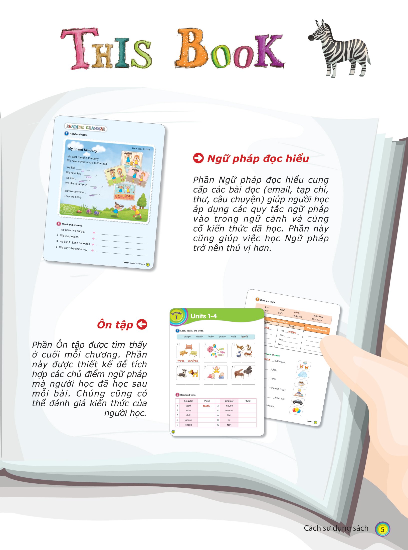 aha grammar học nhanh toàn diện ngữ pháp tiếng anh lớp 4 theo chủ đề - Ảnh 6