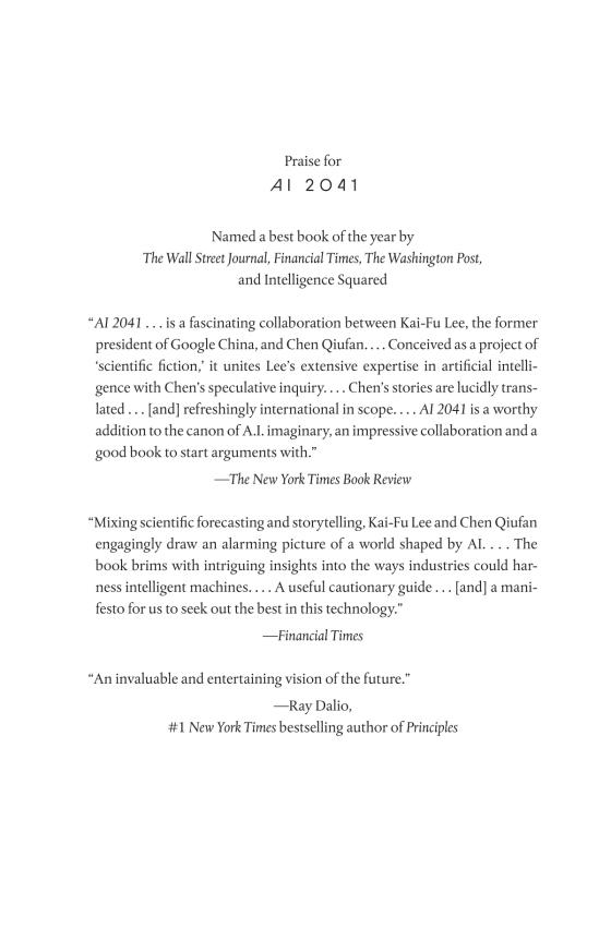 ai 2041 - ten visions for our future - Ảnh 3