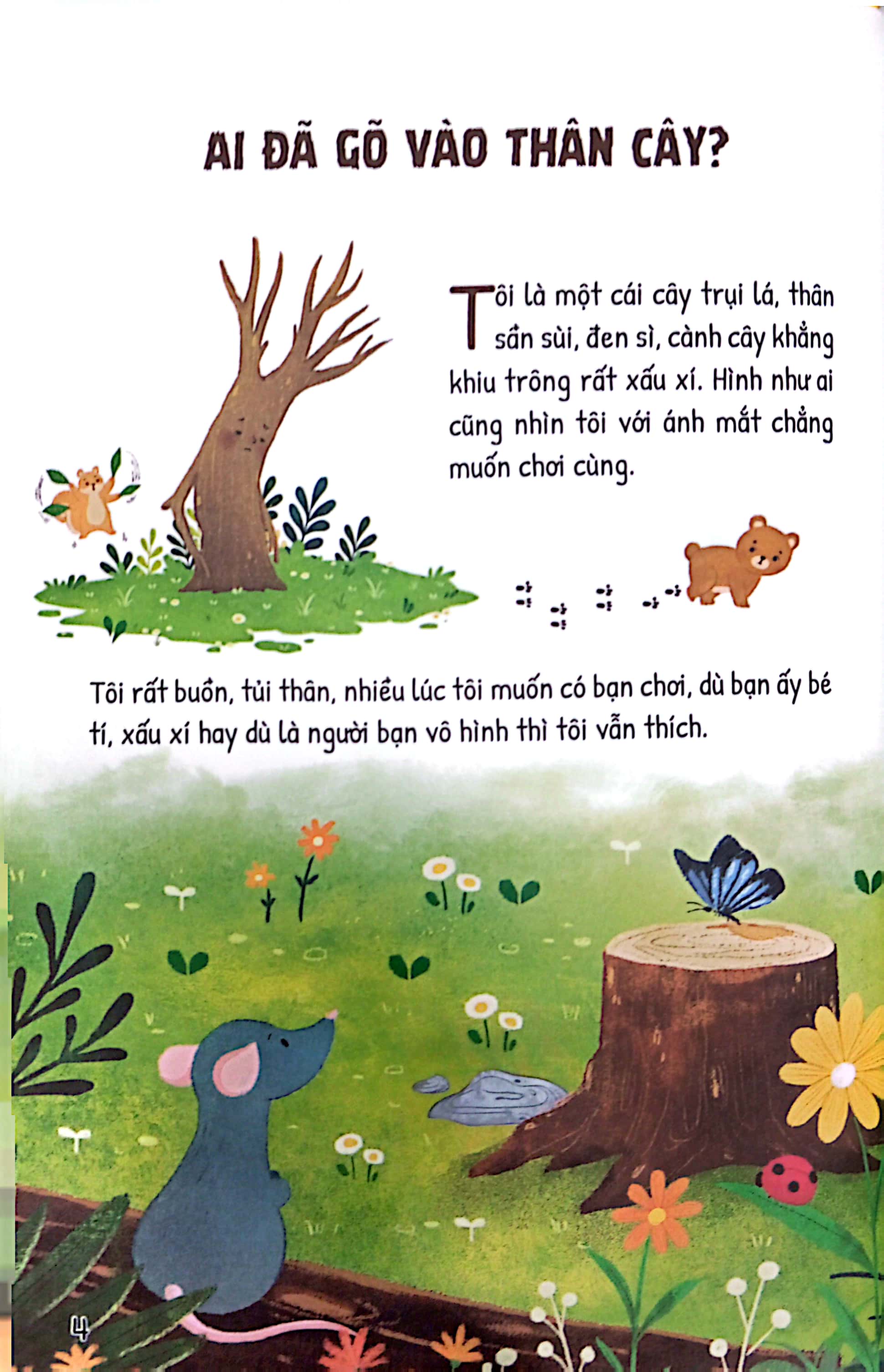 ai đã gõ vào thân cây? - chùm truyện ngắn tạo cảm hứng cho em làm văn - Ảnh 4