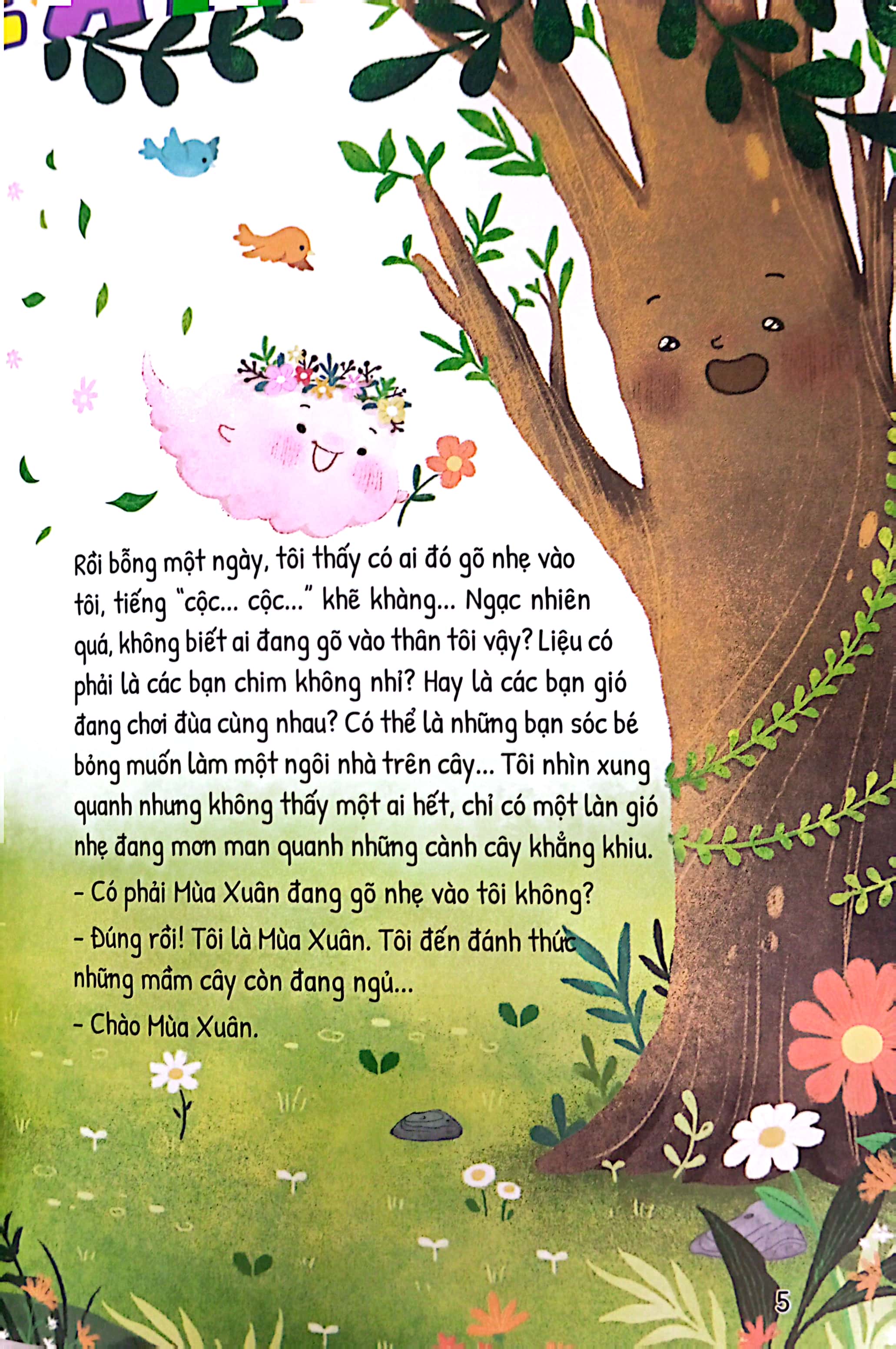 ai đã gõ vào thân cây? - chùm truyện ngắn tạo cảm hứng cho em làm văn - Ảnh 5