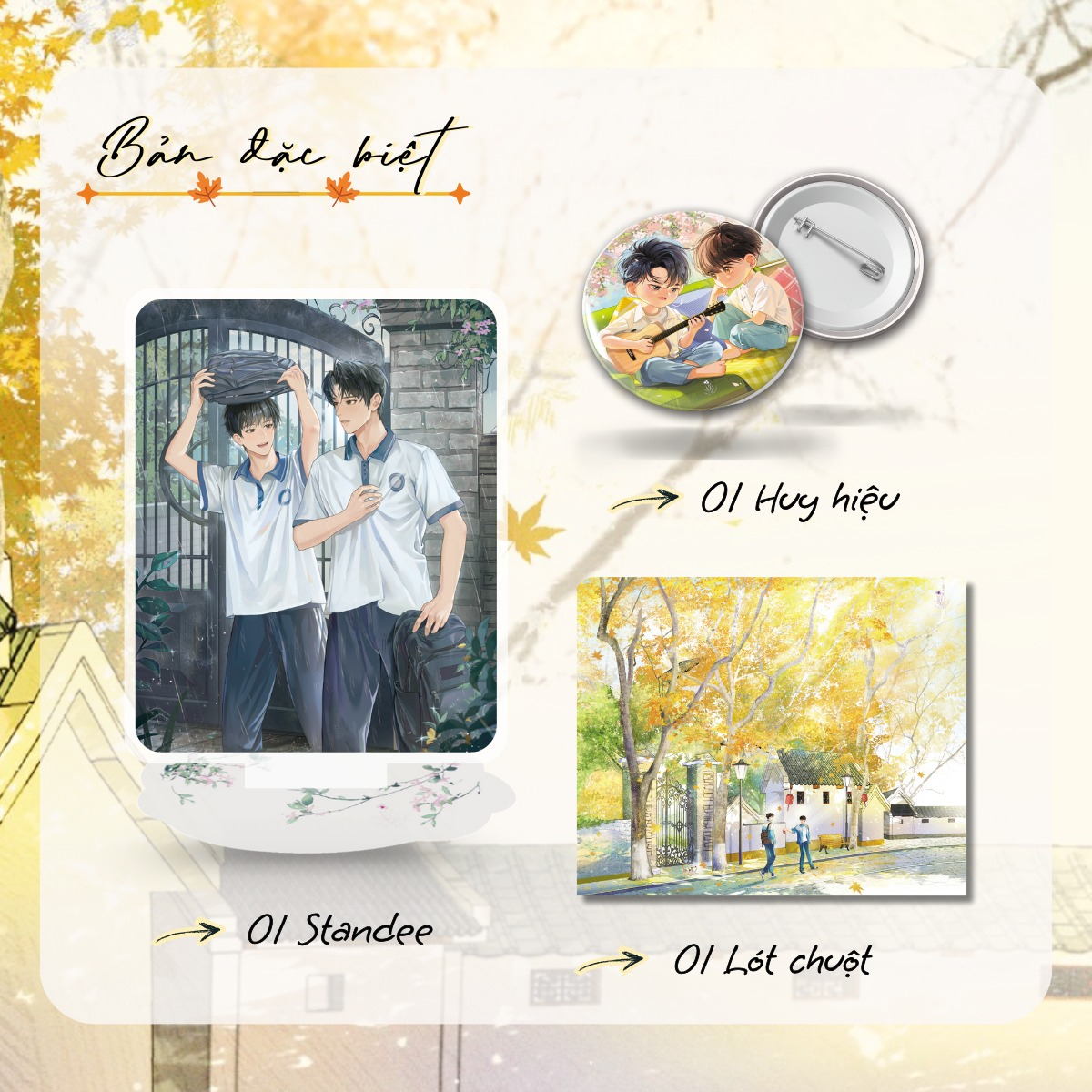 Ai Đó - Tập 2 - Bản Đặc Biệt - Bìa Cứng - Tặng Kèm Bookmark + Postcard + Huy Hiệu Phủ Nhũ + Lót Chuột + Standee - Ảnh 3