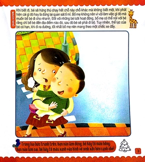 ai đúng ai sai - khi ra ngoài (sách bồi dưỡng thói quen tốt cho trẻ) - Ảnh 3